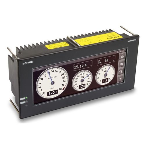 船舶显示器 - AHD 880 E - Böning Automationstechnologie GmbH & Co. KG - 用于游艇 / 控制 / 发动机用