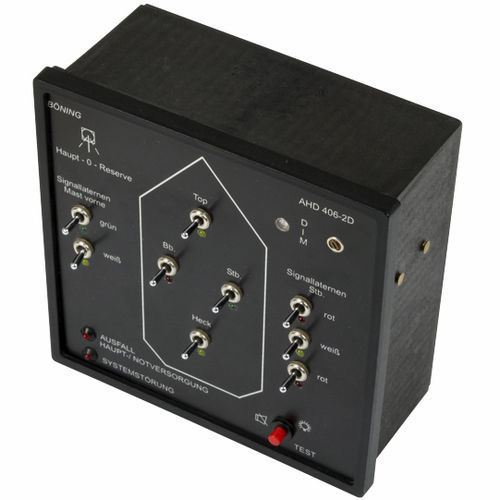 船舶监控操作面板 - AHD 406-2D  - Böning Automationstechnologie GmbH & Co. KG - 用于游艇 / 报警 / 定制