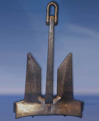 HHP型锚 - AC-14 HHP - Damen Anchor & Chain Factory (AKF) - AC-14 型 / 船舶