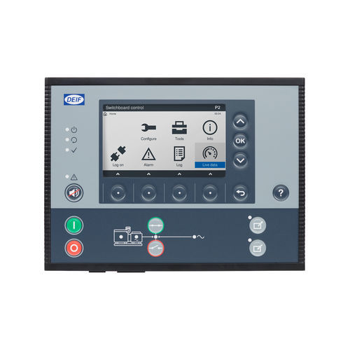 船舶监控操作面板 - PPU 300 - DEIF - 用于发电机组