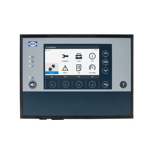 船舶保护面板 - GPU 300 - DEIF - 电机 / 用于发电机组