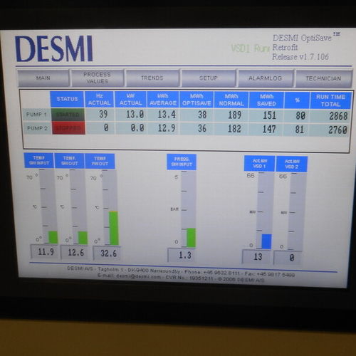 船舶控制和操控系统 - OptiSave™ - Desmi