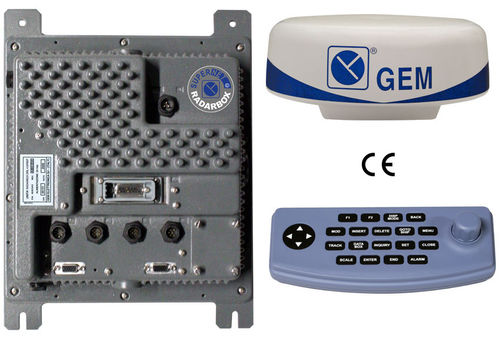 船舶雷达 - mod. 440RD/P/RB - GEM Elettronica - 用于游船 / ATA / 彩色