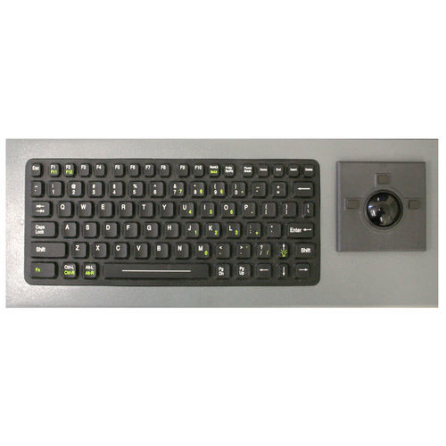 船舶键盘 - QWERTY  - GEM Elettronica - 轨迹球