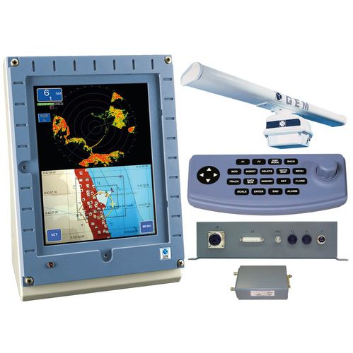 船舶雷达 - SUPERNET - GEM Elettronica - 用于游船 / 航海 / 港口