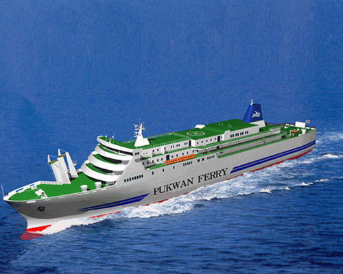 载车渡轮 - HYUNDAI MIPO DOCKYARD