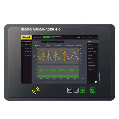 船舶控制和操控系统 - SIGMA AIR MANAGER 4.0 - KAESER KOMPRESSOREN