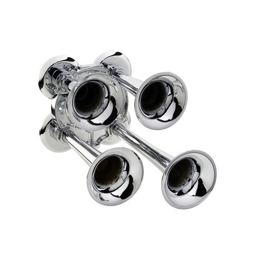 气动喇叭 - Q-4 Chrome - KAHLENBERG INDUSTRIES - 75m到200m船用