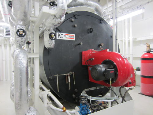 油加热器 - KOH - Konutherm BV - 卧式 / 重油 / 排气