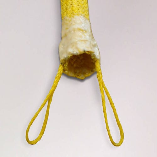 牵引缆绳 - DEFENDER® - Lankhorst Ropes - 单股编织 / 船舶 / 黄色