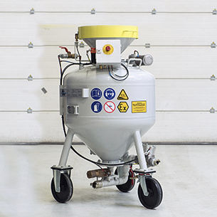 船坞喷砂机 - ATEX series - Straaltechniek International - 移动式