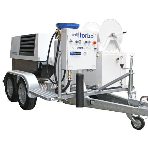 船坞喷砂机 - torboCar AC30 - torbo - 移动式