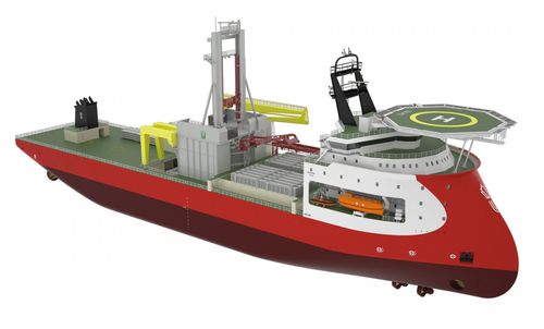 钻孔船 - DX105 - ULSTEIN
