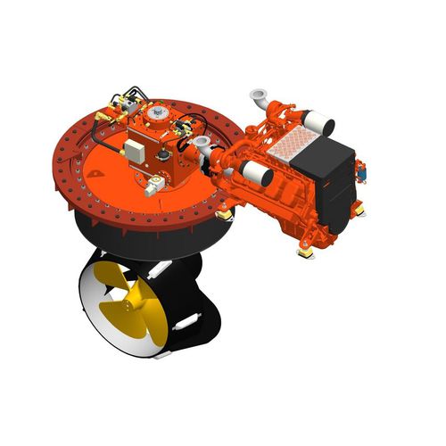 方位角推进器 - Diesel-direct - VETH PROPULSION - 船舶 / 液压 / Z 型驱动