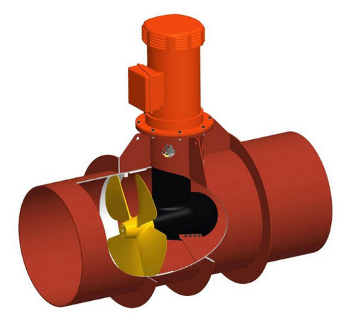 艏柱推进器 - Veth - VETH PROPULSION - 隧道式 / 船舶 / 电动