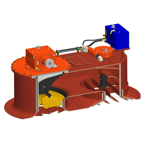方位角推进器 - Veth Steering Grid - VETH PROPULSION - 艏柱 / 嵌入式 / 船舶