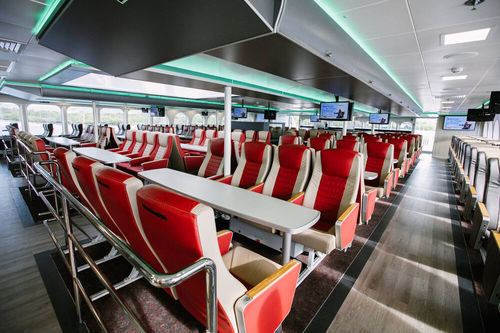 客船用座椅 - CRUISE ROYAL - West Mekan - 带扶手 / 3 人座