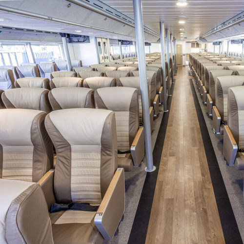 客船用座椅 - WM 1000 EXECUTIVE - West Mekan - 带扶手 / 高椅背