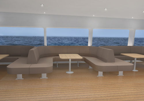 客船用软垫长椅 - WM900 LOUNGE - West Mekan
