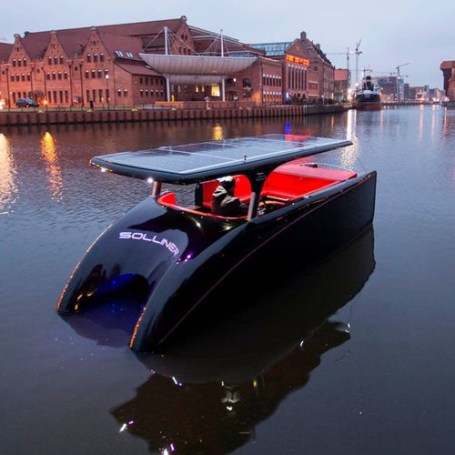 双体敞舱船 - Catamaran Electrico - Flash Catamarans - 舷内 / 电太阳能 / 最多容纳 10 人