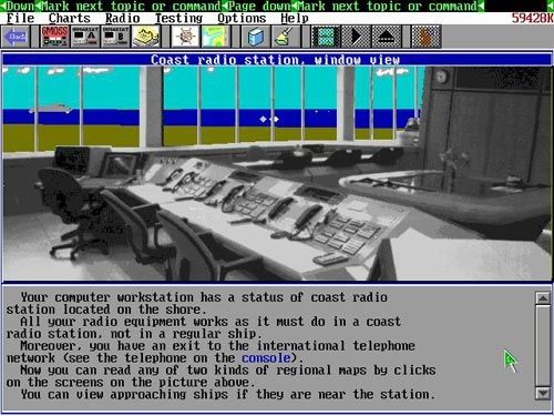 导航模拟器 - VR-COMM - NAUDEQ - 船舶 / 船上紧急情况