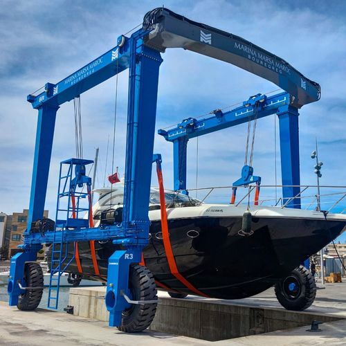 遥控船艇搬运机 - BL80TL-90°  - BOAT LIFT - 四轮驱动 / 全轮转向 / 重载