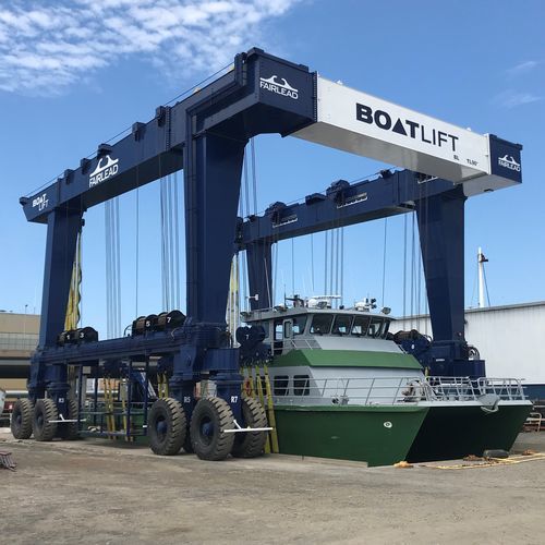 遥控船艇搬运机 - BL500TL-90° - BOAT LIFT - 四轮驱动 / 全轮转向 / 重载