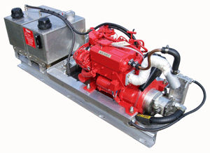 专业用途船液压泵站 - 25 Hp - Spencer Carter - 柴油机