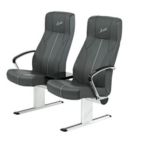 客船用座椅 - A400 - Arctic Marine Furniture as - 带扶手 / 高椅背 / 双人
