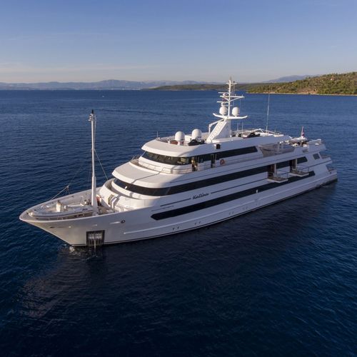 巡游巨型游艇 - Katina - Brodosplit Shipyard - 舵手室 / 12舱 / 钢