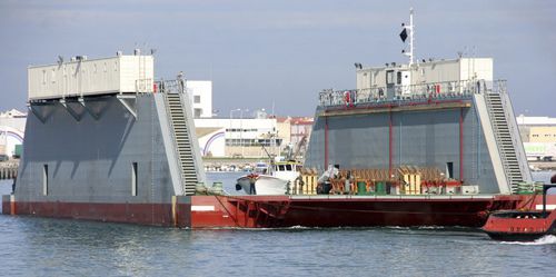 浮桥 - Bludworth Marine - Estaleiros Navais de Peniche - 工作 / 用于海港 / 船用
