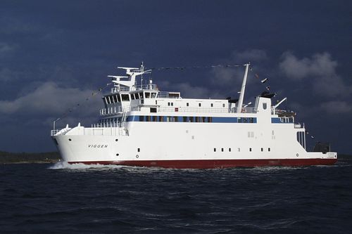 钢载人渡轮 - Viggen - UKI Workboat - Ice-class