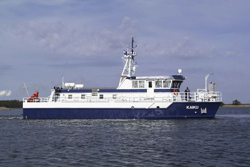 水文地理研究船专业船 - Kaiku - UKI Workboat - 双体船 / 舷内 / 铝制