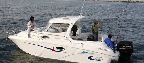 舷外舱房游艇 - Clon FB / OB - Lema boats - 封闭式驾驶舱 / 钓鱼运动 / 最多容纳 6 人