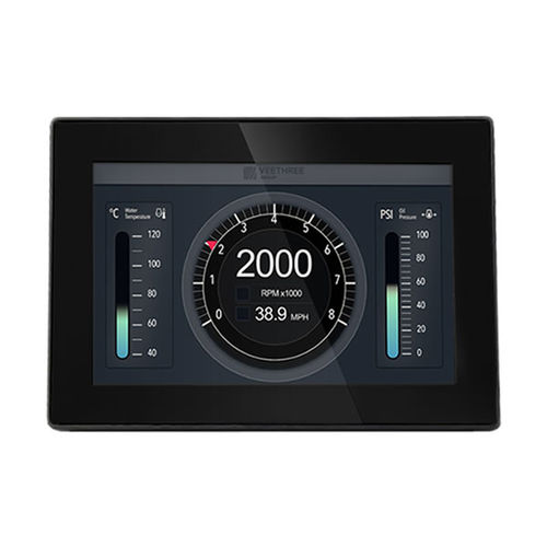 船用显示仪 - T5 UEM - Veethree Electronics and Marine LLC - 速度 / 深度 / 水平
