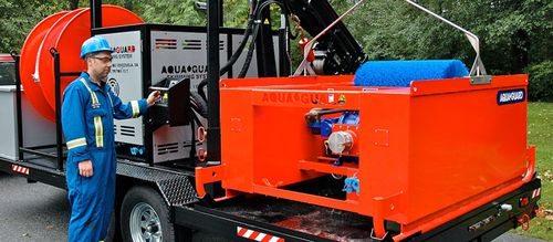 刷式油撇取器 - RBS TRITON™ 150 T - Aqua-Guard Spill Response - 盘式 / 滚筒 / 挂车式