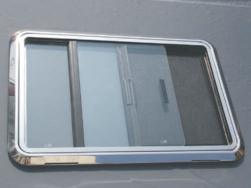 长方形窗户 - STAINLESS STEEL BOAT WINDOW - MAN SHIP machinery & Hardware co. - 船用 / 滑动 / 定制