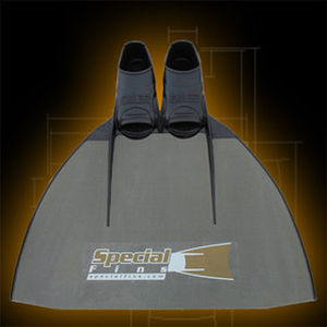 屏气潜水单片脚蹼 - HYBRID PRO  - Specialfins Ltd. - 碳纤 / 橡胶 / 拟合