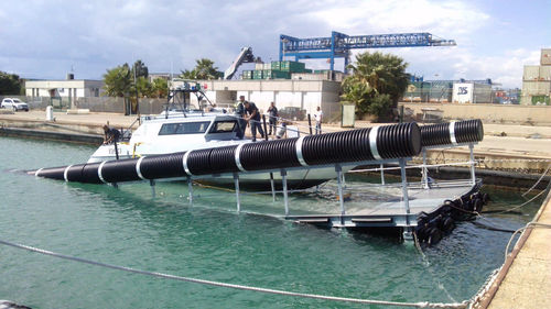 船用升降机 - BSL - Italia Marine - 漂浮式 / 电镀钢