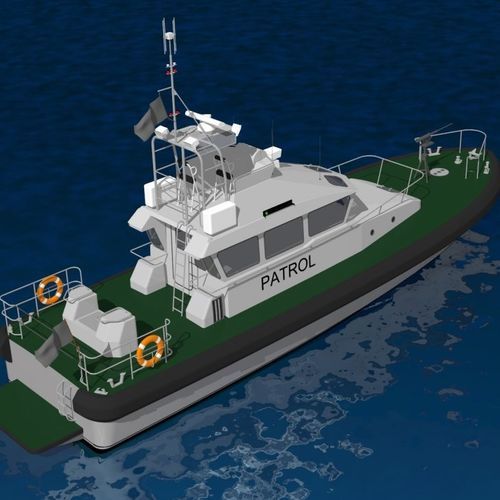 巡逻艇专业船 - 18m - HolyHead Marine Services - 领航船 / 舷内 / GRP