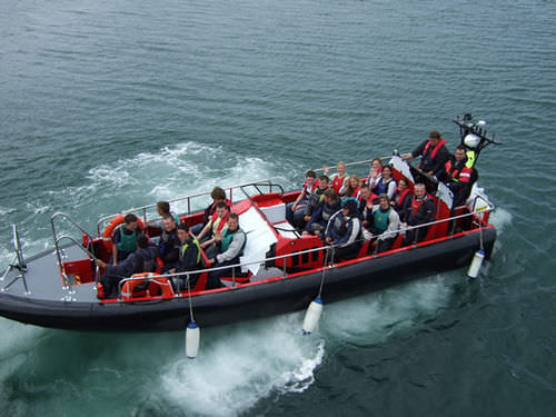 客船专业船 - FTB - HolyHead Marine Services - 舷内 / 铝制 / 刚性充气艇