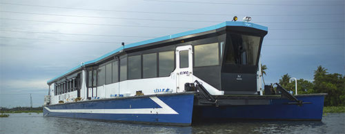 双体船载人渡轮 - VEGA 120 - Navgathi Marine Design & Constructions - 沿海