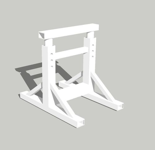 帆船船支架 - SCR-202 20T 0,8-1,2m - Yachtgarage - 用于摩托艇 / 可调节 / 用于龙骨