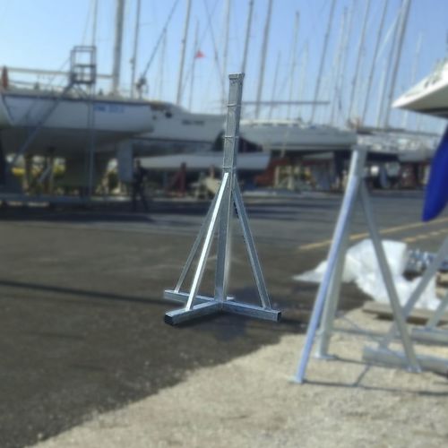 帆船船支架 - IFS series - Yachtgarage - 可调节 / 电镀钢