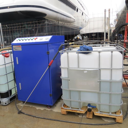 船坞高压清洁机 - HPWT001 - Yachtgarage - 移动式 / 带水回收器 / 电动机