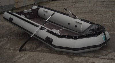 舷外充气艇 - W 400 - RIKU-Küffer - 折叠 / 用于钓鱼 / 最多容纳 6 人