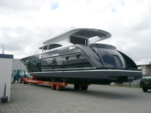 重物搬运拖车 - SLW 360 AWS  - SCHILSTRA BOATLIFT SYSTEMS - 船坞 / 全轮转向