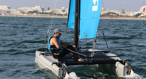 休闲运动双体船 - CAT14 - RS Sailing France - 多头 / 单吊架