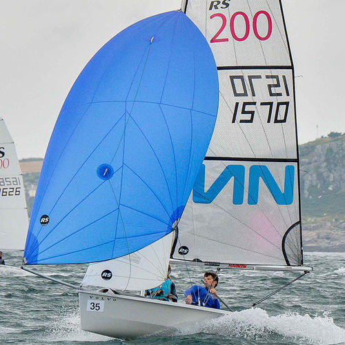 双人帆艇 - 200 - RS Sailing France - 帆船比赛 / 不对称大三角帆