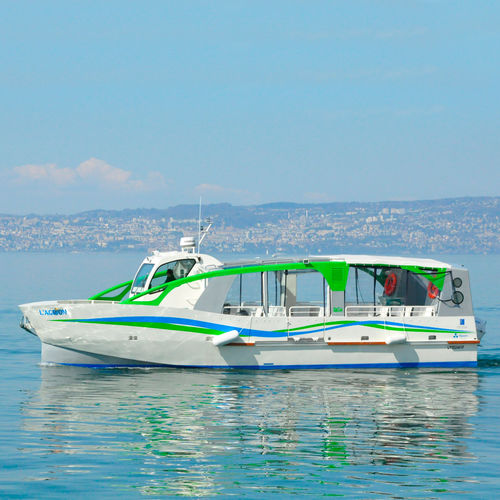 客船专业船 - H32 : 14m L'AGRION - ODC MARINE - 舷内 / 电动 / 铝制